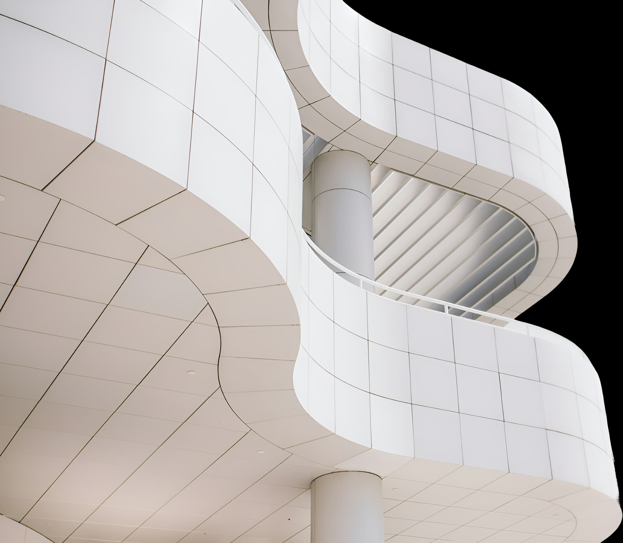 Bild eines modernen Architektur Gebäudes